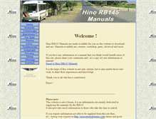 Tablet Screenshot of hino-rb145.com